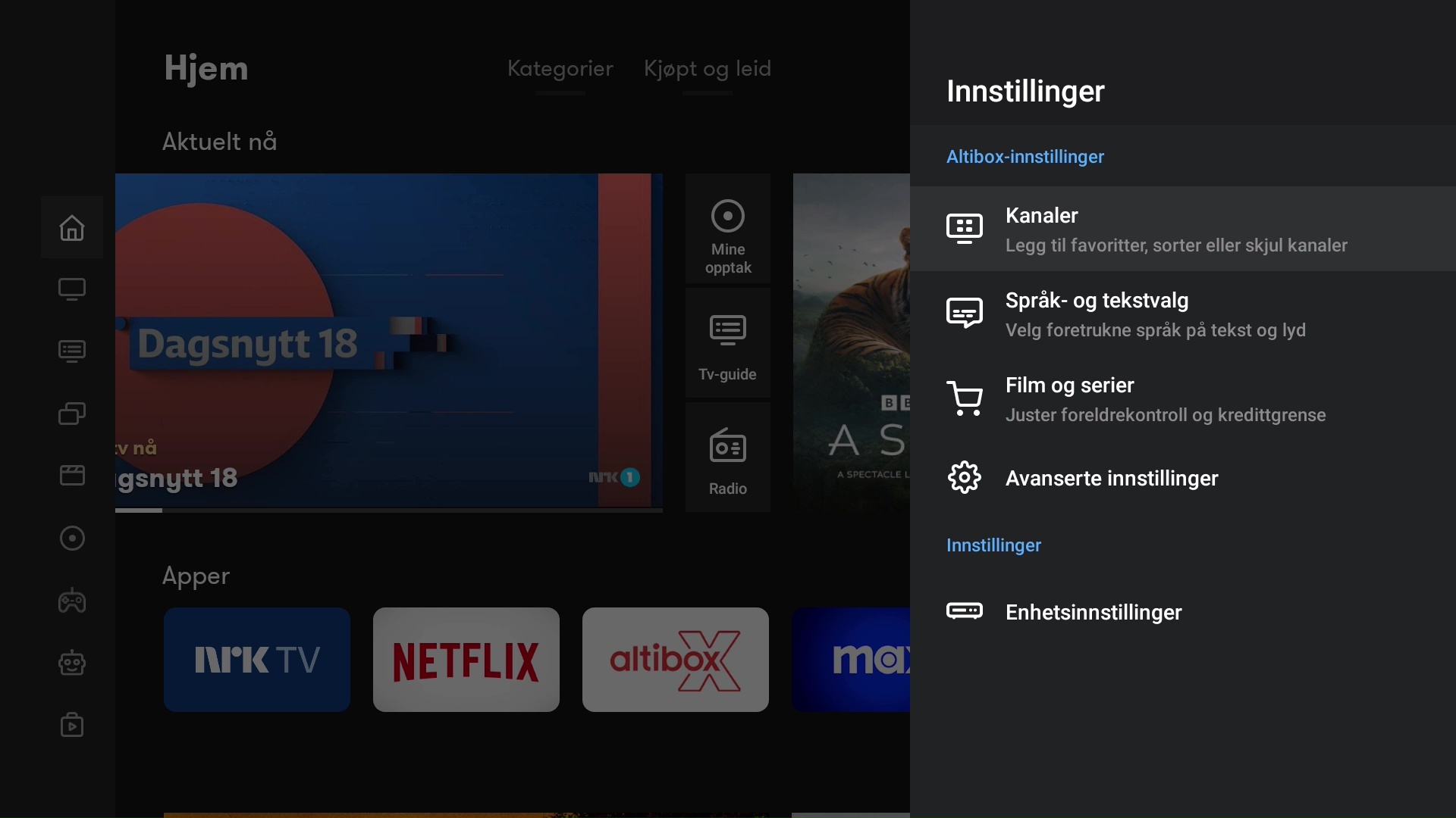 Settings image